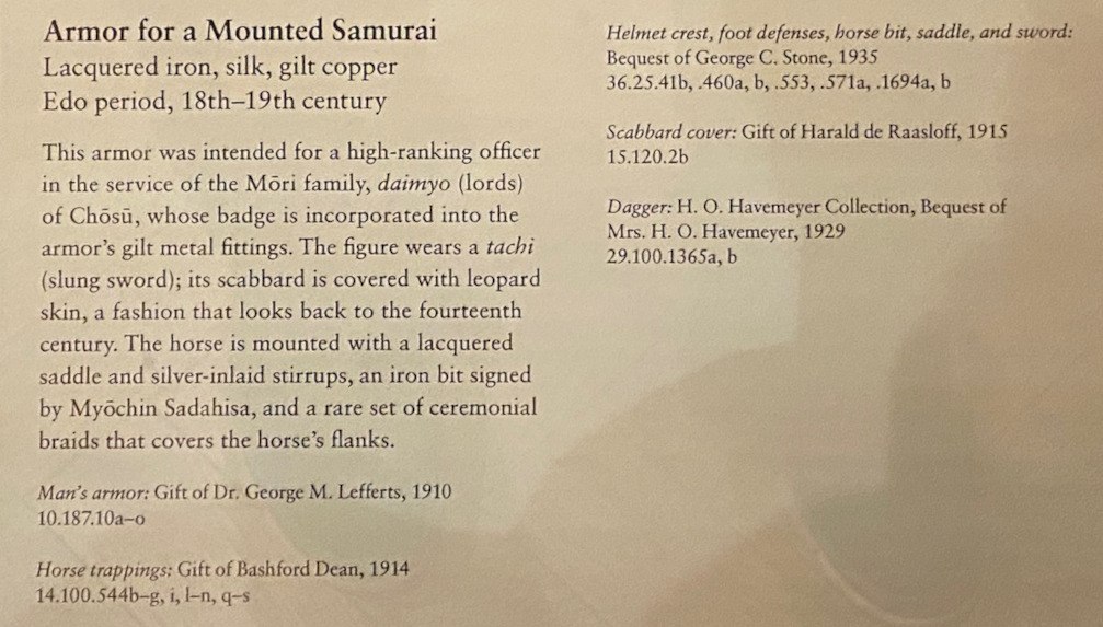 the met - armor for mounted samurai sign.jpeg