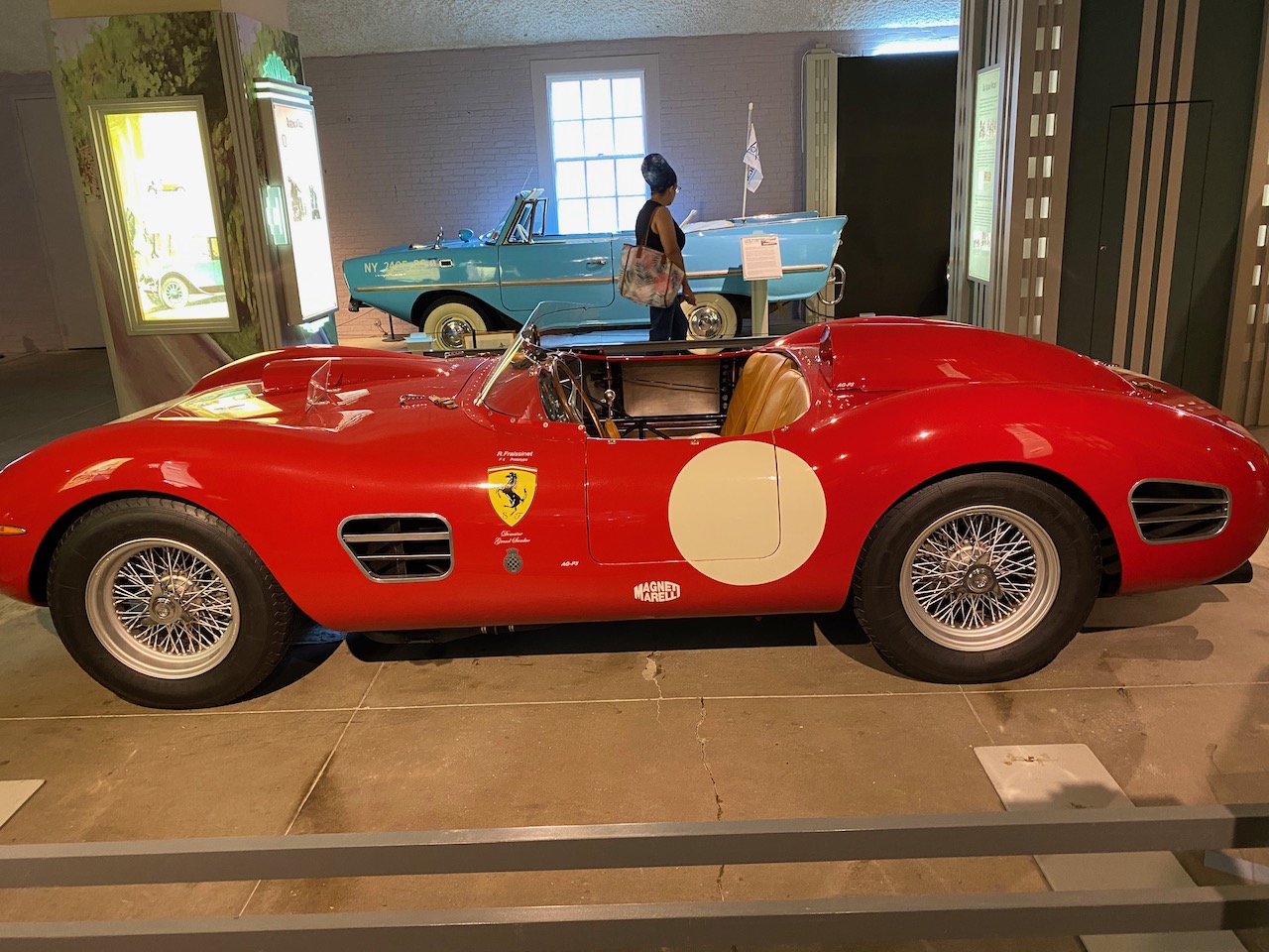 saratoga spa - ferarri 250 tr60 side