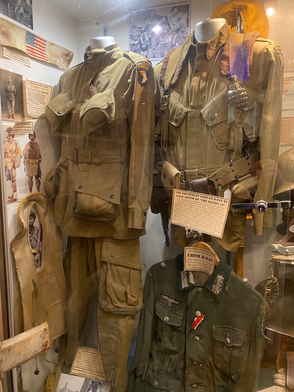 Gettysburg History Museum - Filthy 13 D-Day uniform